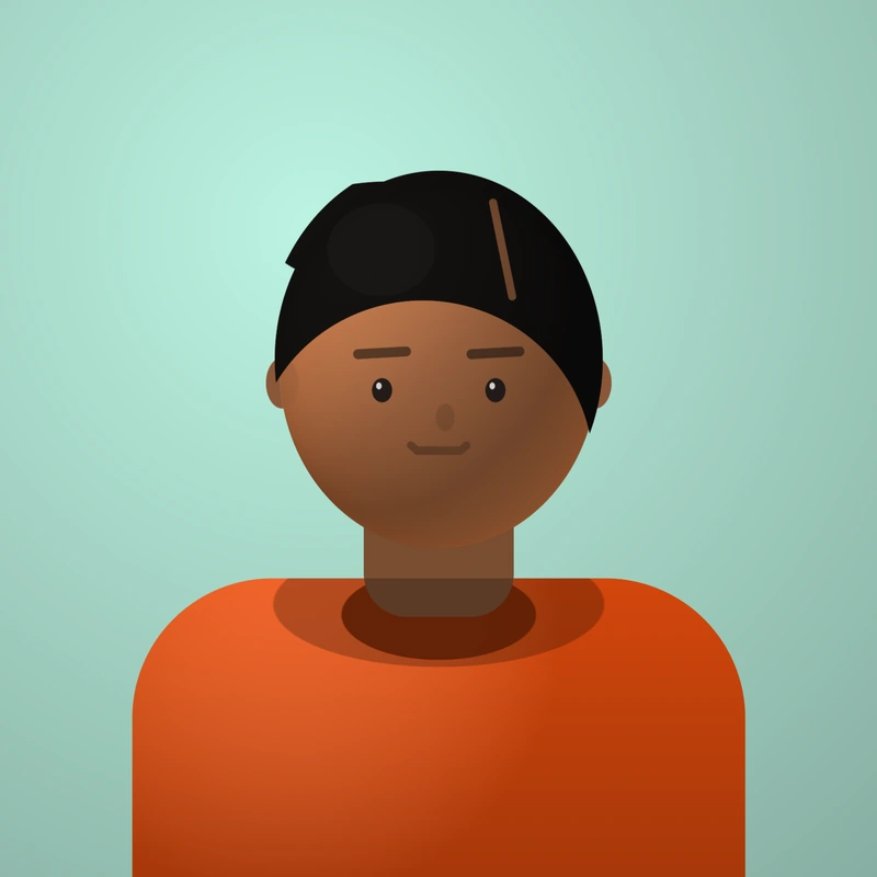 Illustrated placeholder portrait for Featured athlete