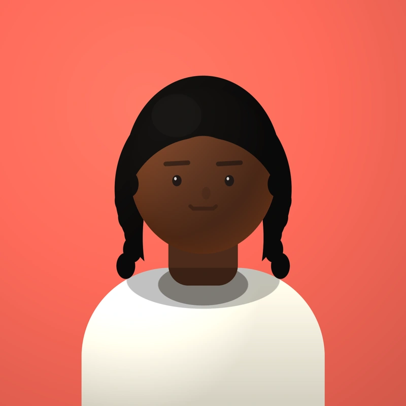 Illustrated placeholder portrait for Aliyah Cruz